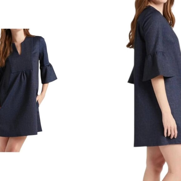 JUDE CONNALLY kerry mini dress in Jude Denim Navy (S) - Picture 1 of 13